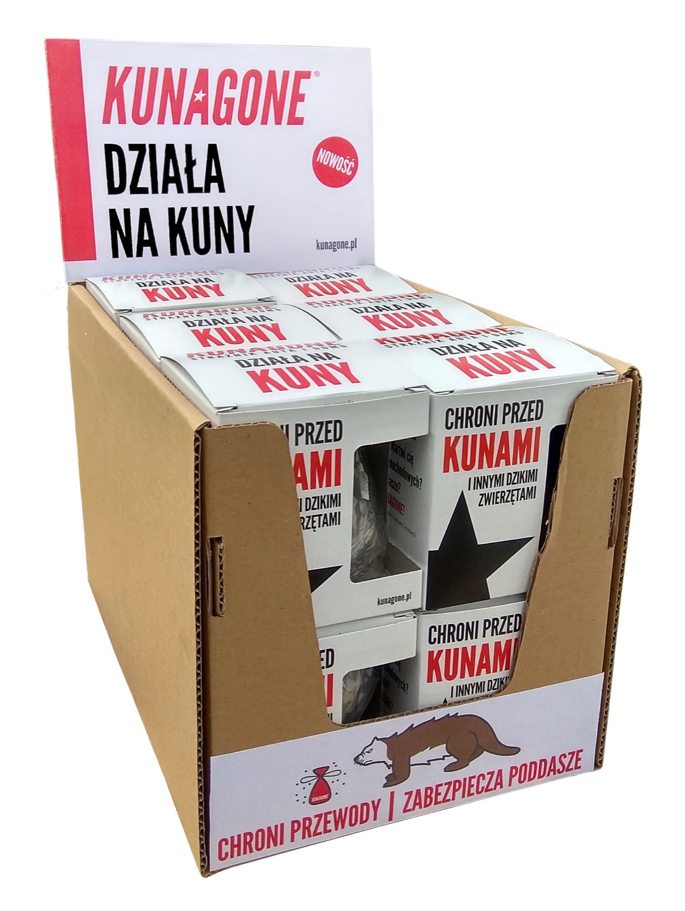 Display sklepowy Kunagone 12 sztuk